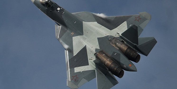 رویت جت «سوخو-57» روسیه بر فراز «لوهانسک»