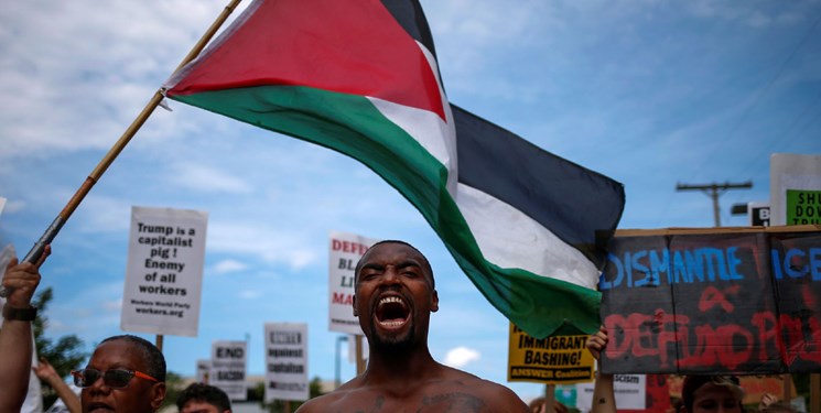 افزایش همبستگی سیاه پوستان آمریکا با فلسطینی‌ها